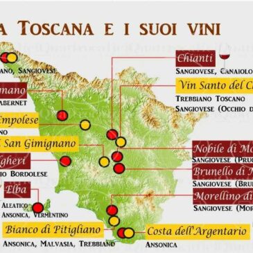 DEGUSTAZIONE DI VINI DI TOSCANA